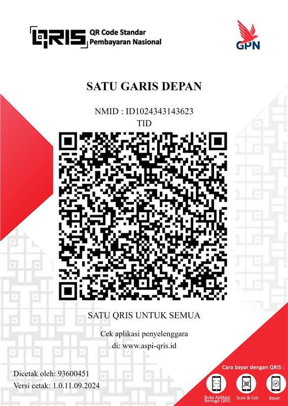 QRIS KITA - Satu Garis Depan